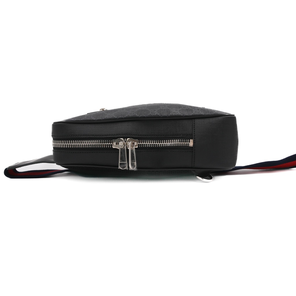 Gucci GG Supreme Sling Bag Black 478325