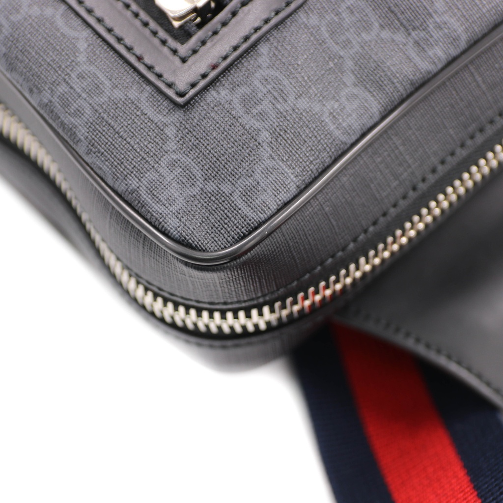 Gucci GG Supreme Sling Bag Black 478325