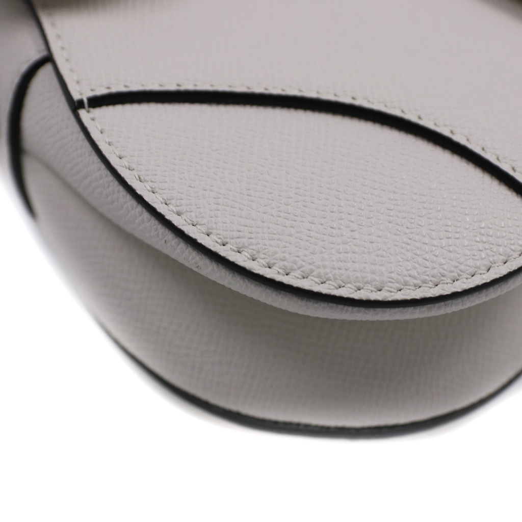 Christian Dior Mini Saddle White With Strap