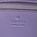 Gucci GG Marmont small shoulder bag in Light Purple Leather 837280