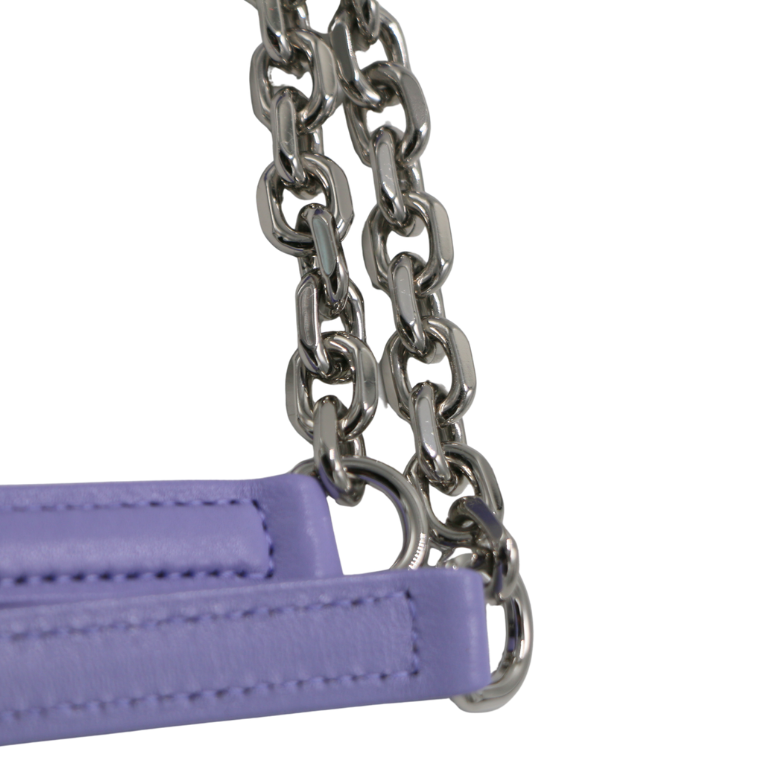 Gucci GG Marmont small shoulder bag in Light Purple Leather 837280