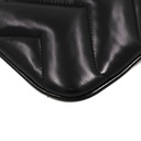 Gucci GG Marmont Clutch Bag Black 777255