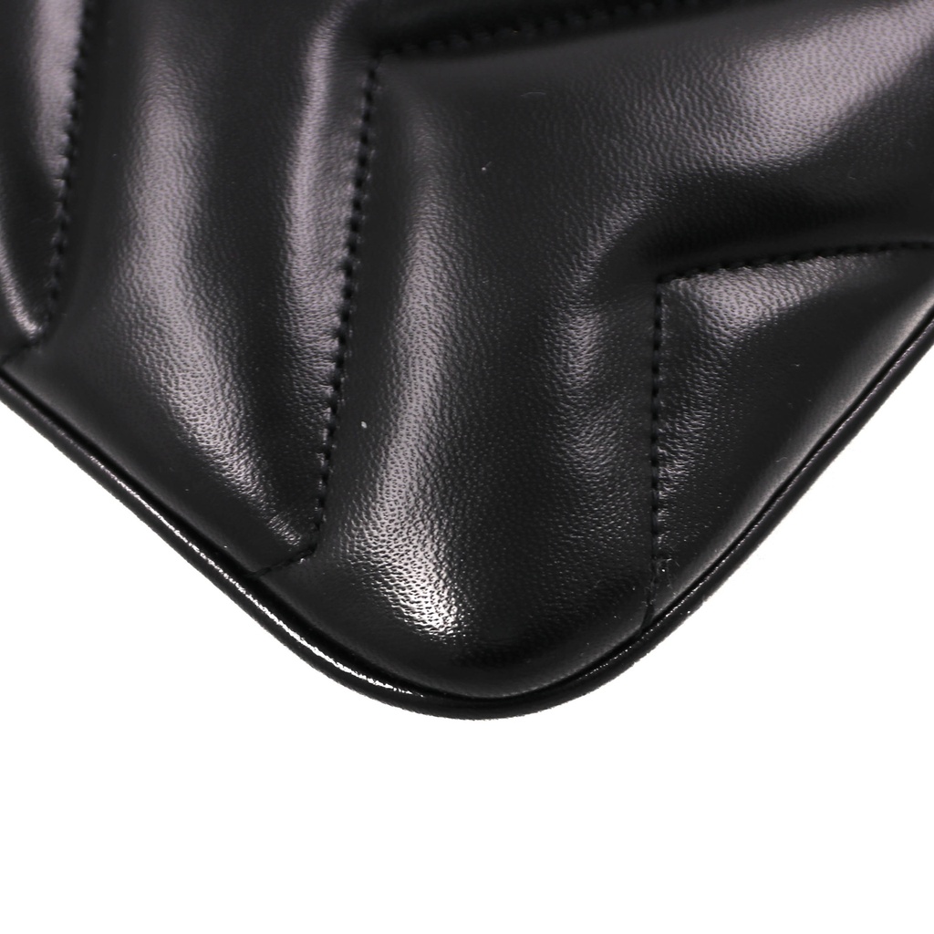 Gucci GG Marmont Clutch Bag Black 777255