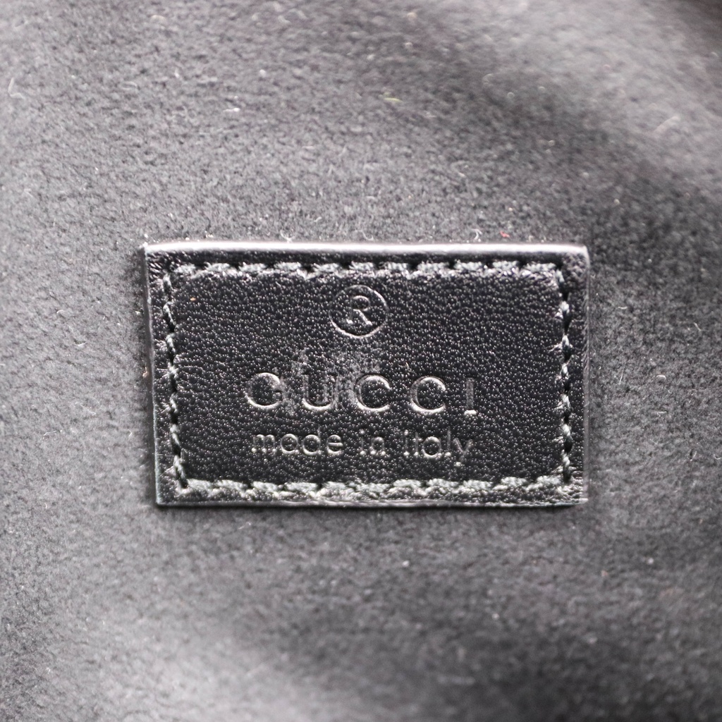 Gucci GG Marmont Clutch Bag Black 777255
