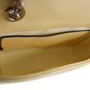 Gucci GG Marmont small shoulder bag in Light Yellow Leather 837280