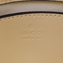 Gucci GG Marmont small shoulder bag in Light Yellow Leather 837280