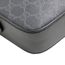 Gucci GG Supreme Canvas Shoulder Bag in Black 703468