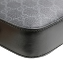 Gucci GG Supreme Canvas Shoulder Bag in Black 703468