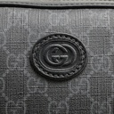 Gucci GG Supreme Canvas Shoulder Bag in Black 703468