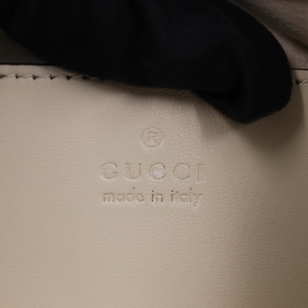 Gucci Small GG Marmont Bag White 777263