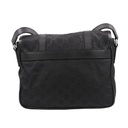 Gucci Messenger Black Nylon Leather Cross Body Bag 510335