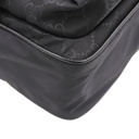 Gucci Messenger Black Nylon Leather Cross Body Bag 510335