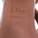 Christian Dior Ballet Slingback Pumps Lambskin Leather Beige Size 37 1/2