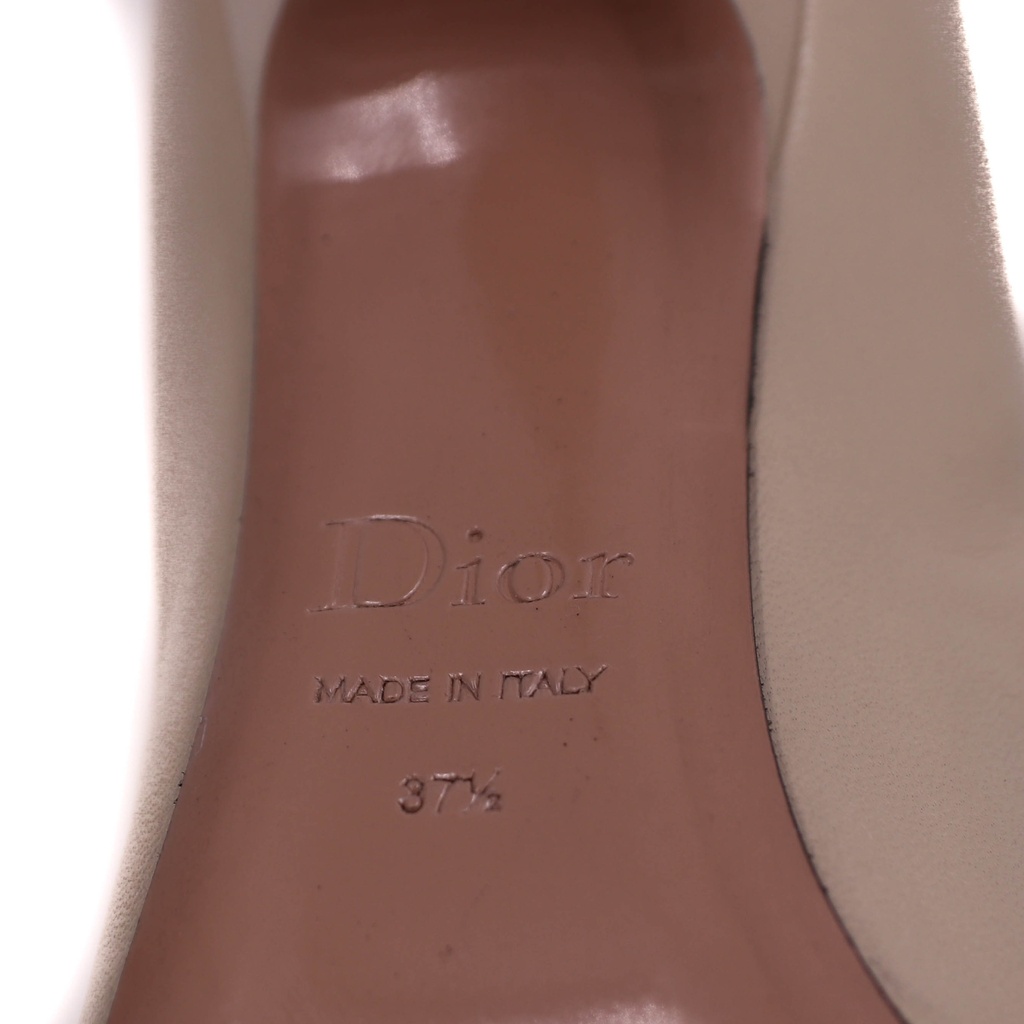 Christian Diot Decollete Dior Initials Beige Size 37 1/2