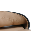 Christian Dior Lady Dior Heels Slide Lamskin Black In Size 38