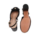 Christian Dior Ballet Slingback Pumps Lambskin Leather Black Size 38 1/2