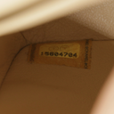 Chanel Medium Classic Double Flap bag crafted from caviar leather with beige gold-tone hardware