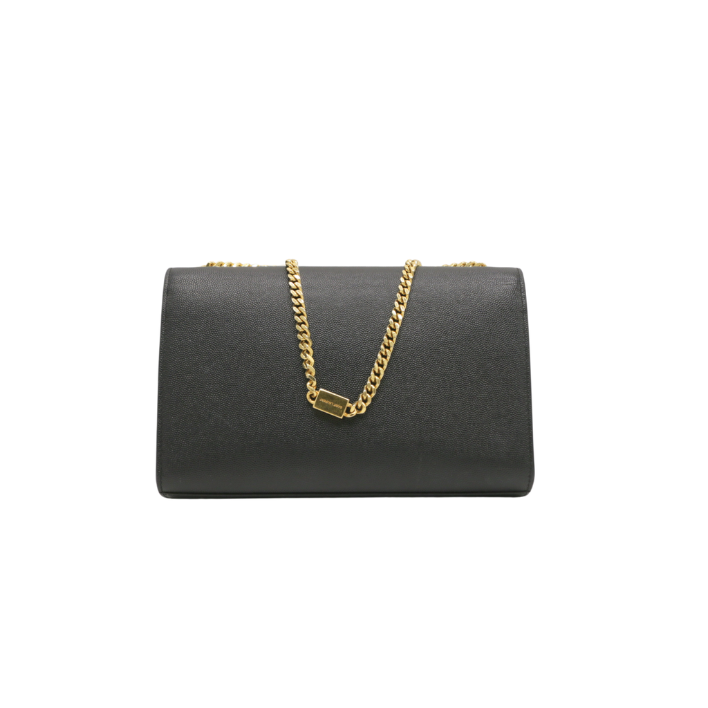 Yves Saint Laurent Kate Medium Leather Shoulder Bag Black