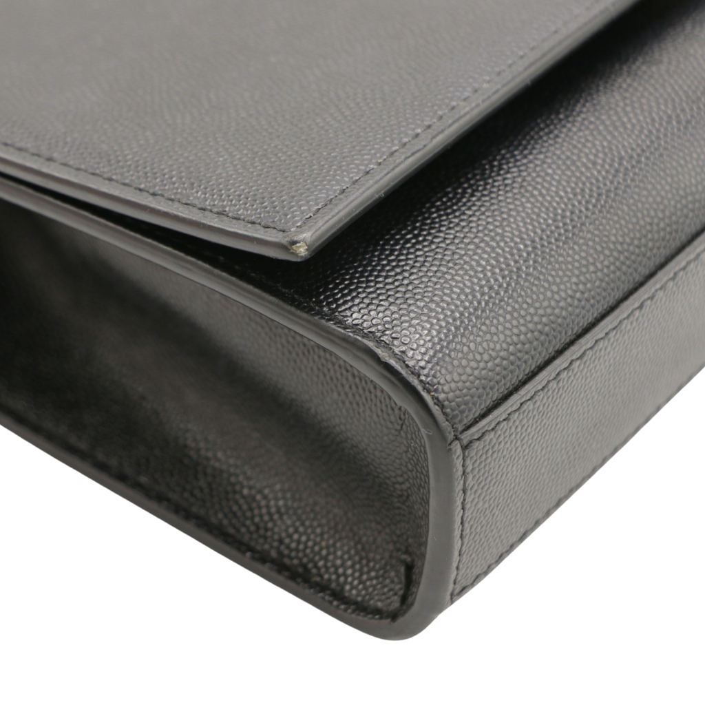 Yves Saint Laurent Kate Medium Leather Shoulder Bag Black