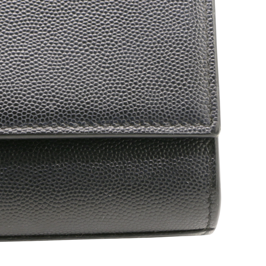 Yves Saint Laurent Kate Medium Leather Shoulder Bag Black