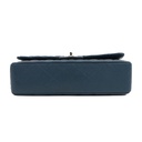 Chanel Classic Medium Caviar Double Flap Blue 