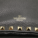 Valentino Rockstud Small Shopping Bag in Black