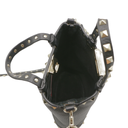 Valentino Rockstud Small Shopping Bag in Black