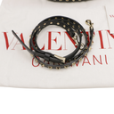 Valentino Rockstud Small Shopping Bag in Black