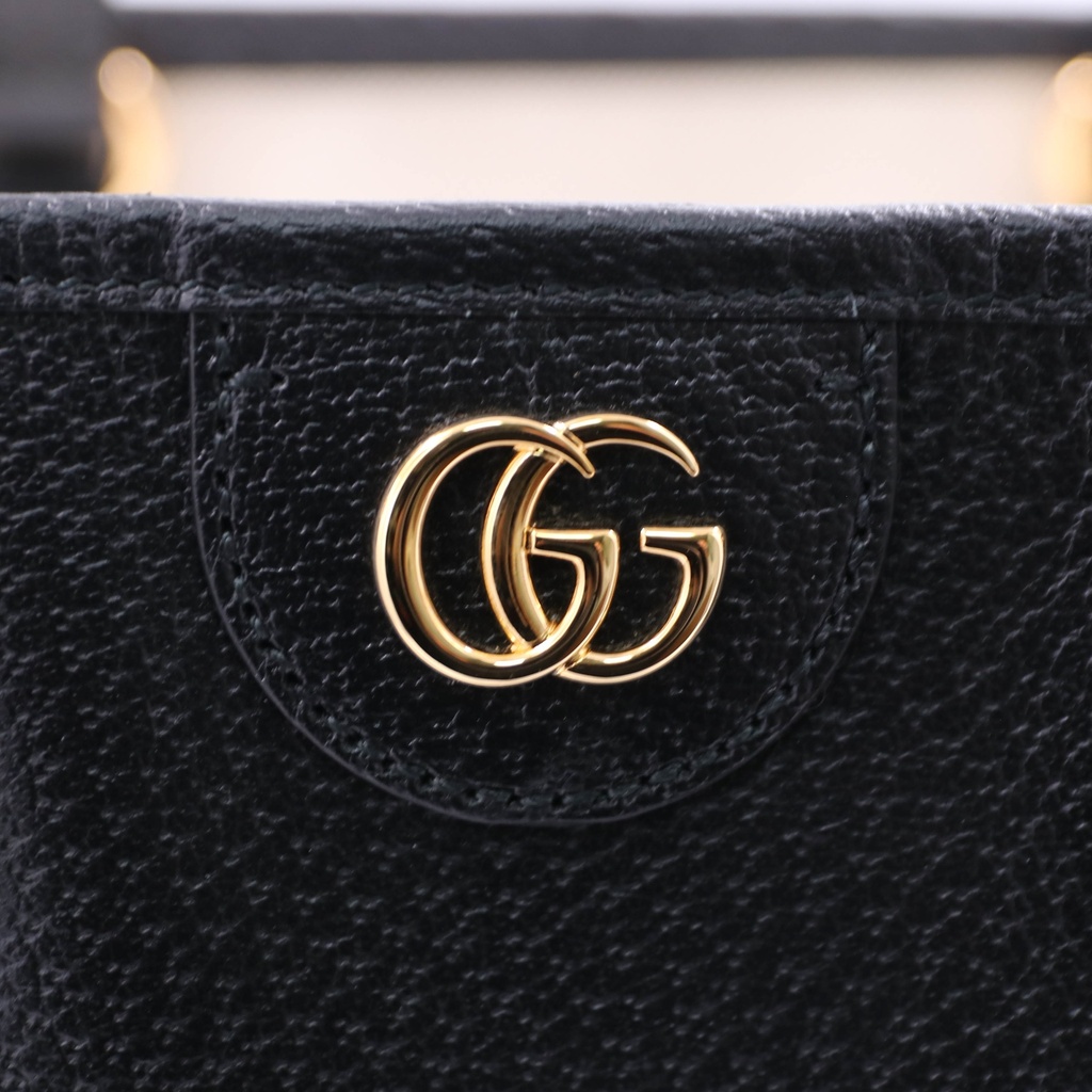 Gucci Ophidia Small Tote Shoulder Bag in Black 765043