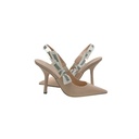 Christian Dior J'Adior Slingback Pump Beige Technical Fabric In Size 37 1/2
