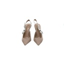 Christian Dior J'Adior Slingback Pump Beige Technical Fabric In Size 37 1/2