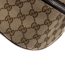 Gucci  Waist Pouch GG Canvas Belt Bag Beige 630915