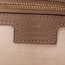 Gucci GG Emblem Small Top Handle Bag Dusty Pink 815255