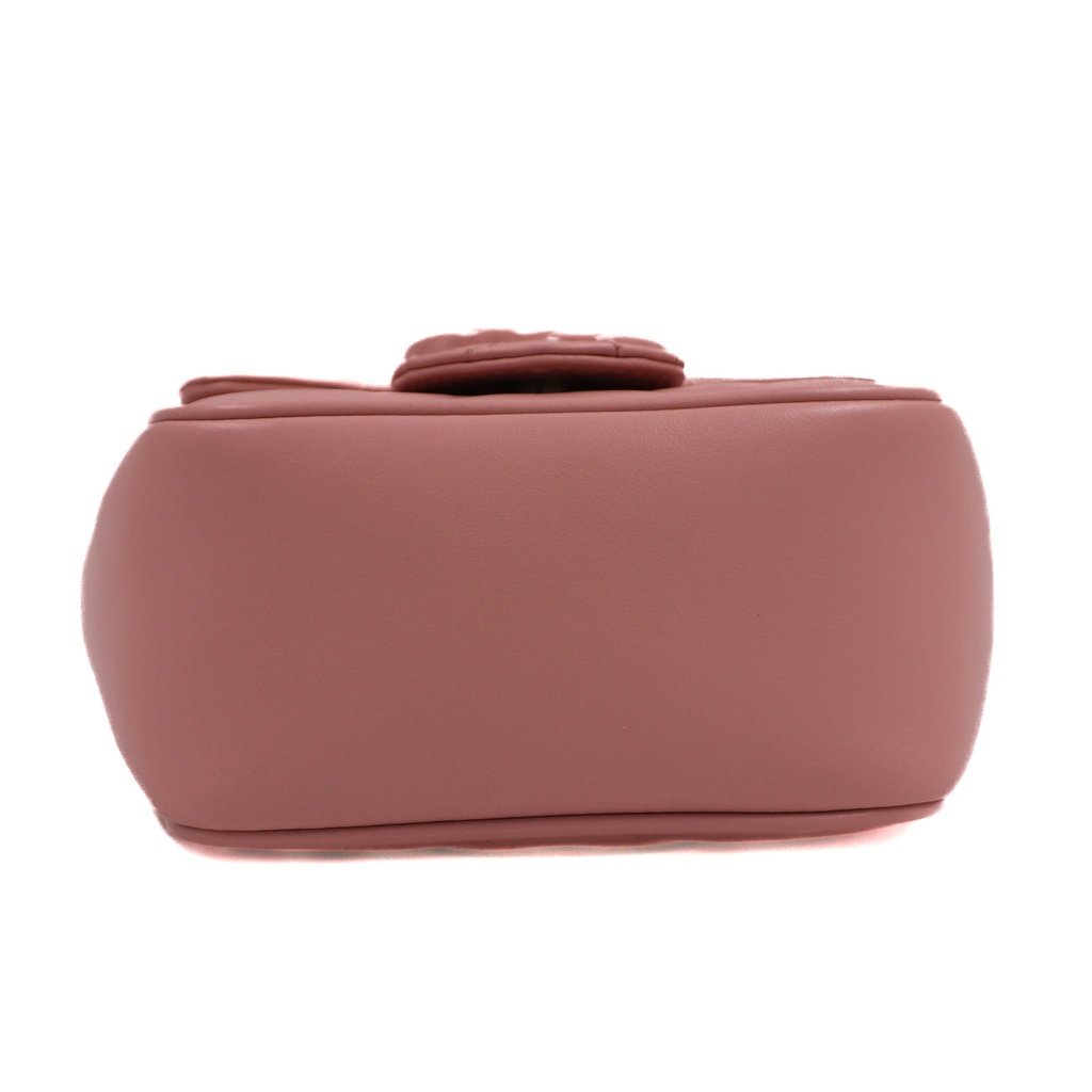 Gucci GG Marmont Mini Belt Bag in Dusty Pink 739599