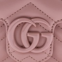 Gucci GG Marmont Mini Belt Bag in Dusty Pink 739599