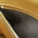 Fendi Baguette 3D FF Motif Chain Shoulder Brown Bag