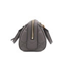 Gucci GG Matelassé Grey Leather Top Handle Bag 702251