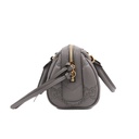 Gucci GG Matelassé Grey Leather Top Handle Bag 702251