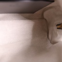 Gucci GG Matelassé Grey Leather Top Handle Bag 702251