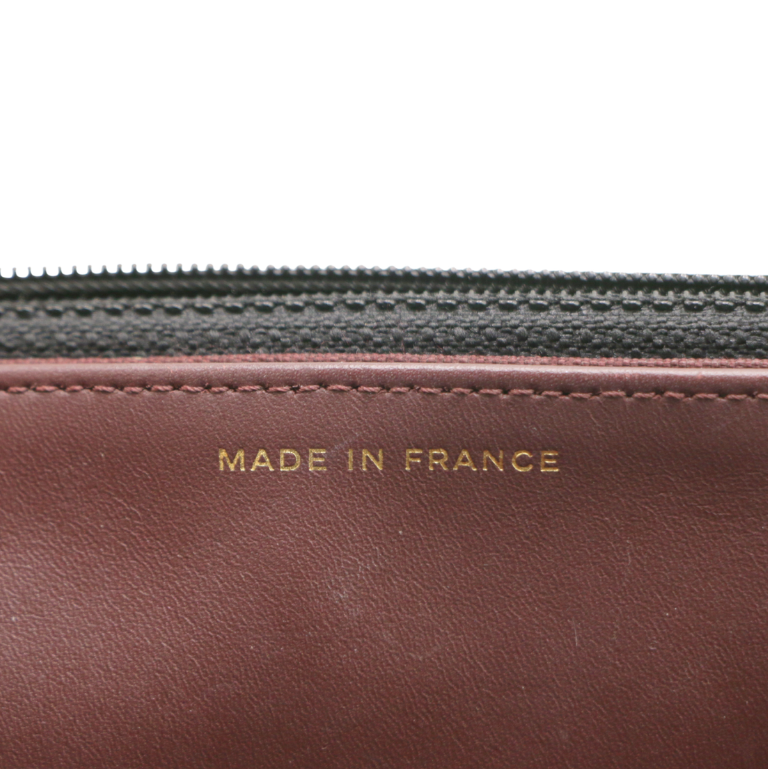 Chanel Classic Caviar Black Wallet on Chain 