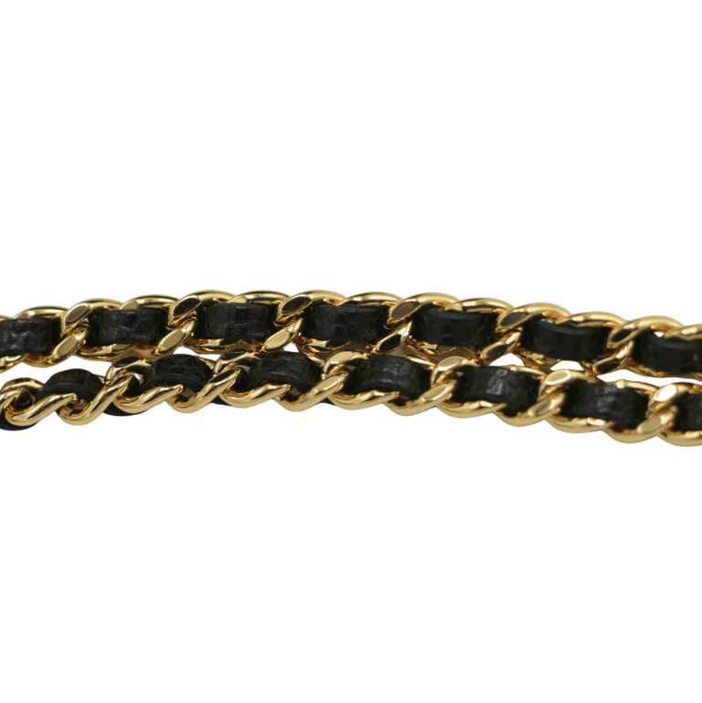 Chanel Classic Caviar Black Wallet on Chain 