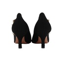 Christian Dior J'Adior Slingback Pump Black Technical Fabric In Size 36 1/2