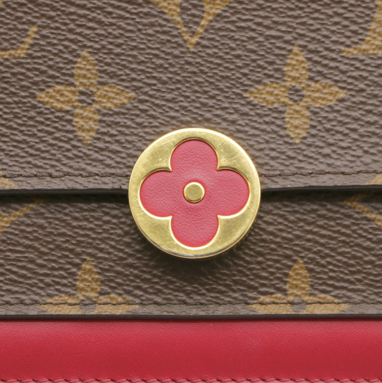 Louis Vuitton Monogram Flore Wallet on Chain