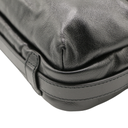 Gucci Double G Leather Messenger Bag Black 725696