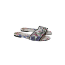 Christian Dior Dway Sandal Embroidered Multicolor Flower Size 35 1/2