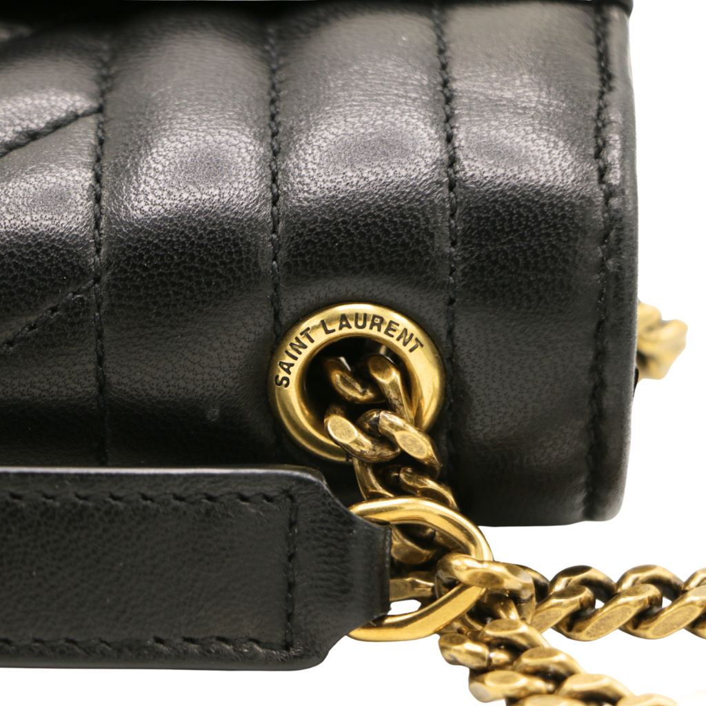 Yves Saint Laurent Envelope Triquilt Small YSL Shoulder Bag