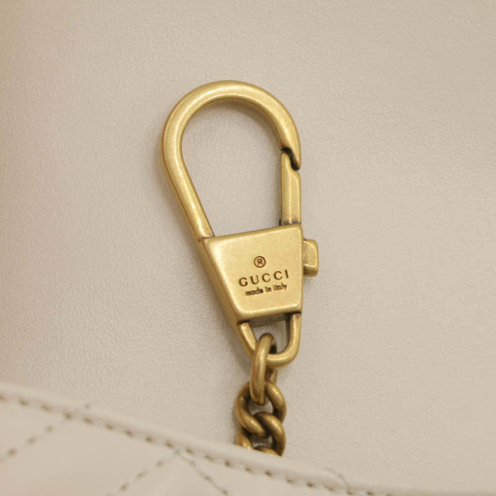 Gucci Mini GG Marmont Crossbody Bag Beige 746431
