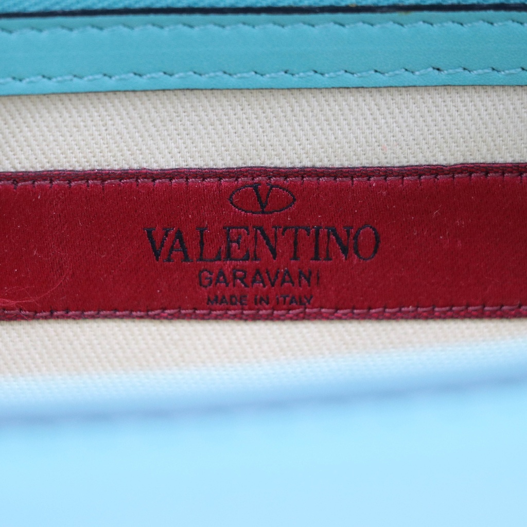 Valentino Garavani Rockstud Shoulder Bag Green