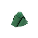 Gucci GG Small Green Rubber-Effect Leather Crossbody Bag
