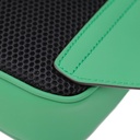 Gucci GG Small Green Rubber-Effect Leather Crossbody Bag